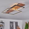 Pompu Taklampa LED Naturfärger, Svart, 1-ljuskällor