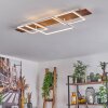Pompu Taklampa LED Naturfärger, Vit, 1-ljuskällor