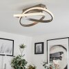Cochato Taklampa LED Nickel matt, 1-ljuskällor