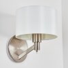 Manhenha Vägglampa Nickel matt, 1-ljuskällor