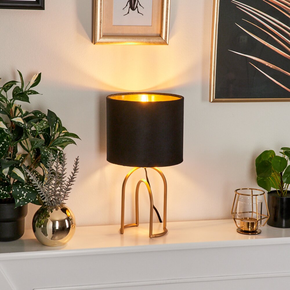 Miravale Bordslampa Guld, 1-ljuskällor main product photo