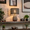 Osorno Bordslampa Krom, Svart, 1-ljuskällor
