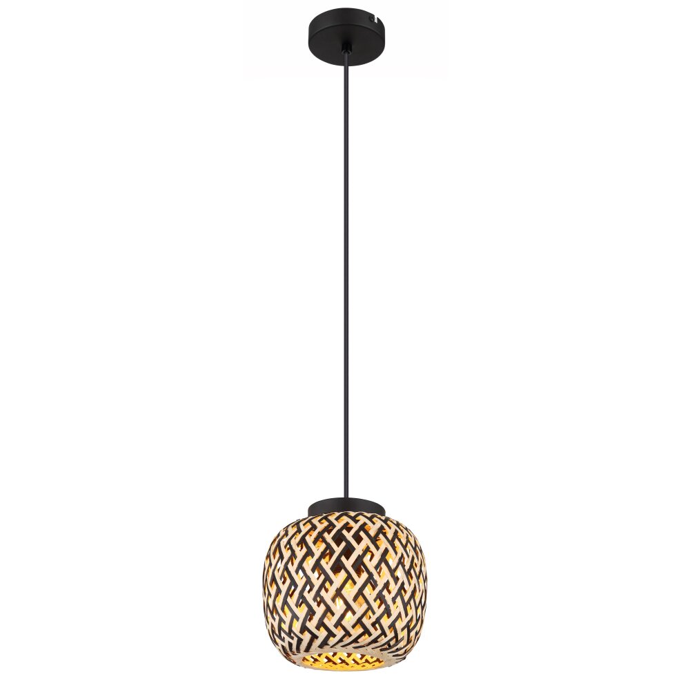 Globo COLLY Pendellampa Svart, 1-ljuskällor main product photo