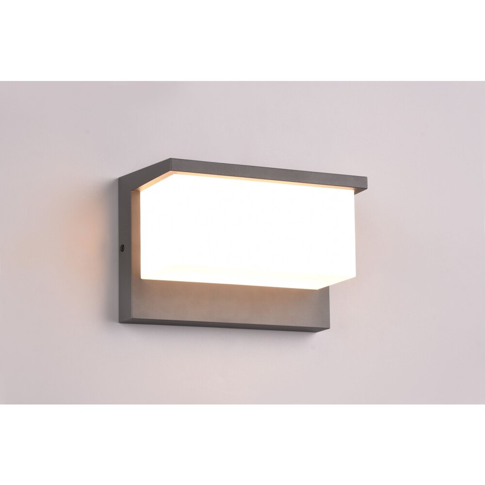 Trio Nestos vägglampa utomhus LED Antracit, 1-ljuskällor main product photo