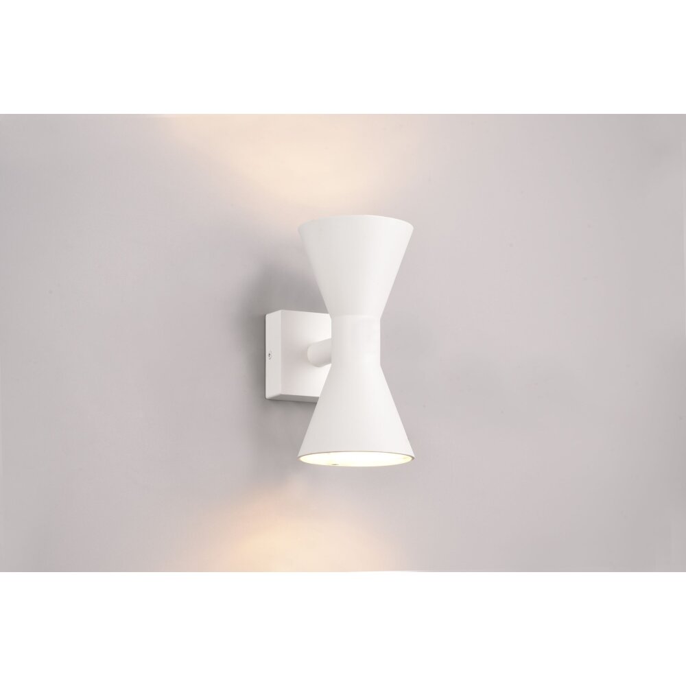 Trio Ardas vägglampa utomhus, Up & Down Lampa Vit, 2-ljuskällor main product photo