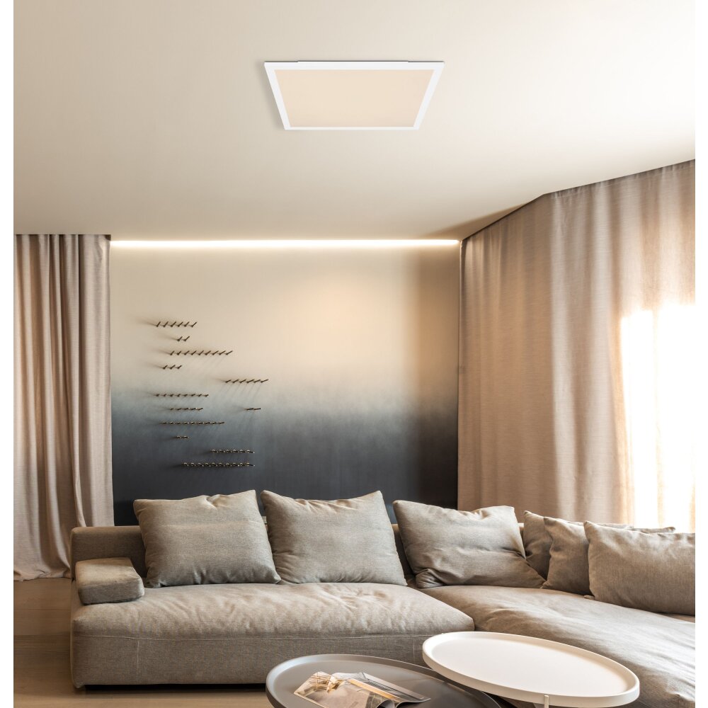 Globo ROSI Taklampa, Panel LED Vit, 1-ljuskällor, Fjärrkontroll, Färgväxlare main product photo
