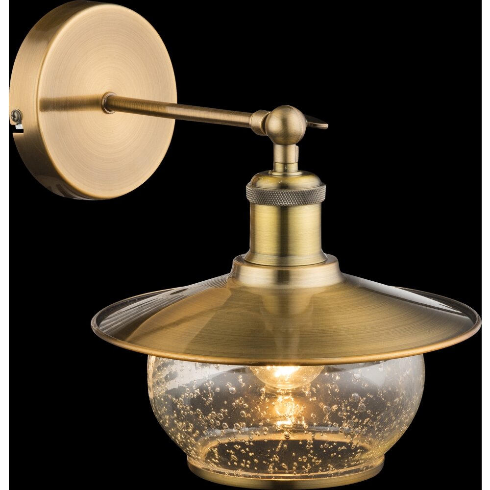 Globo NEVIS Vägglampa Brons, 1-ljuskällor main product photo