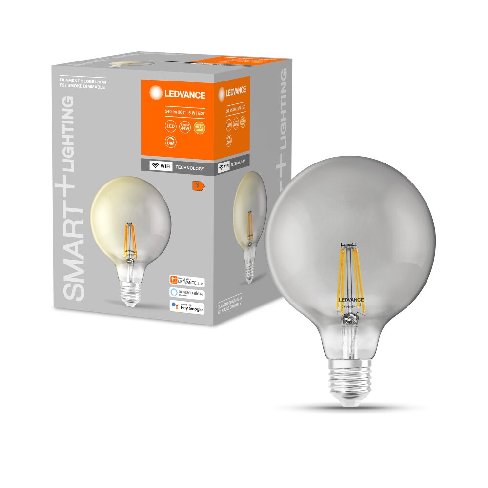 Ledvance E27 LED 6 Watt varmvit dimbar 540 Lumen main product photo