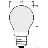 Ledvance E27 LED 7.5 Watt varmvit 1055 Lumen