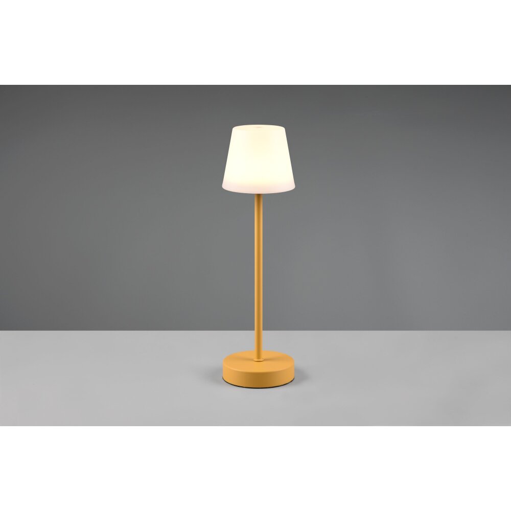 Reality Martinez Bordslampa utomhus LED Gul, 1-ljuskällor main product photo