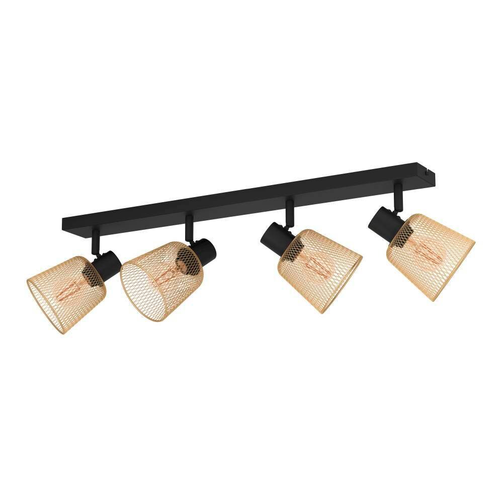 Eglo Lampor COSLADA Taklampa, Takstrålkastare Svart, 4-ljuskällor main product photo