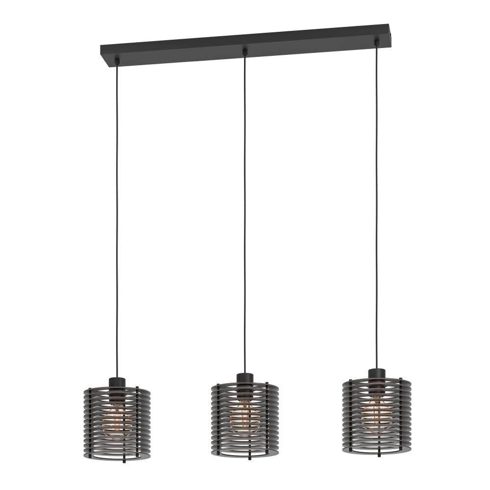 Eglo Lampor SEGOVIA Pendellampa Svart, 3-ljuskällor main product photo