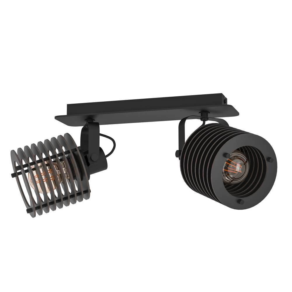 Eglo Lampor SEGOVIA Taklampa, Takstrålkastare Svart, 2-ljuskällor main product photo