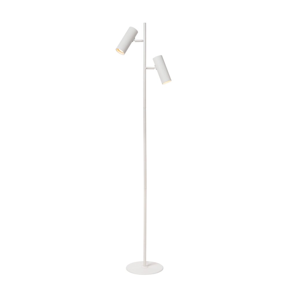 Lucide CLUBS Golvlampa, Läslampa Vit, 2-ljuskällor main product photo