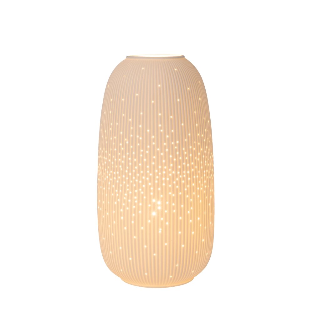 Lucide FLORES Bordslampa Vit, 1-ljuskällor main product photo