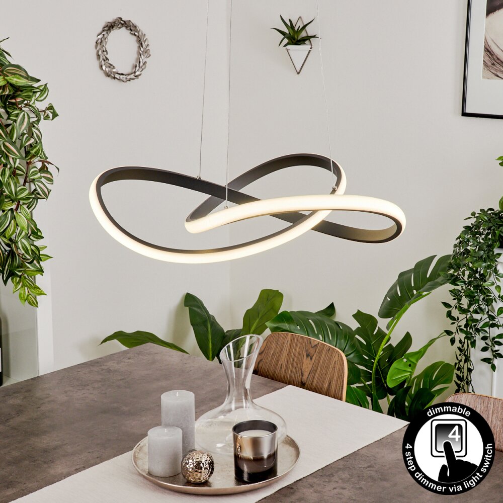 Pitasch Pendellampa LED Svart, 1-ljuskällor main product photo