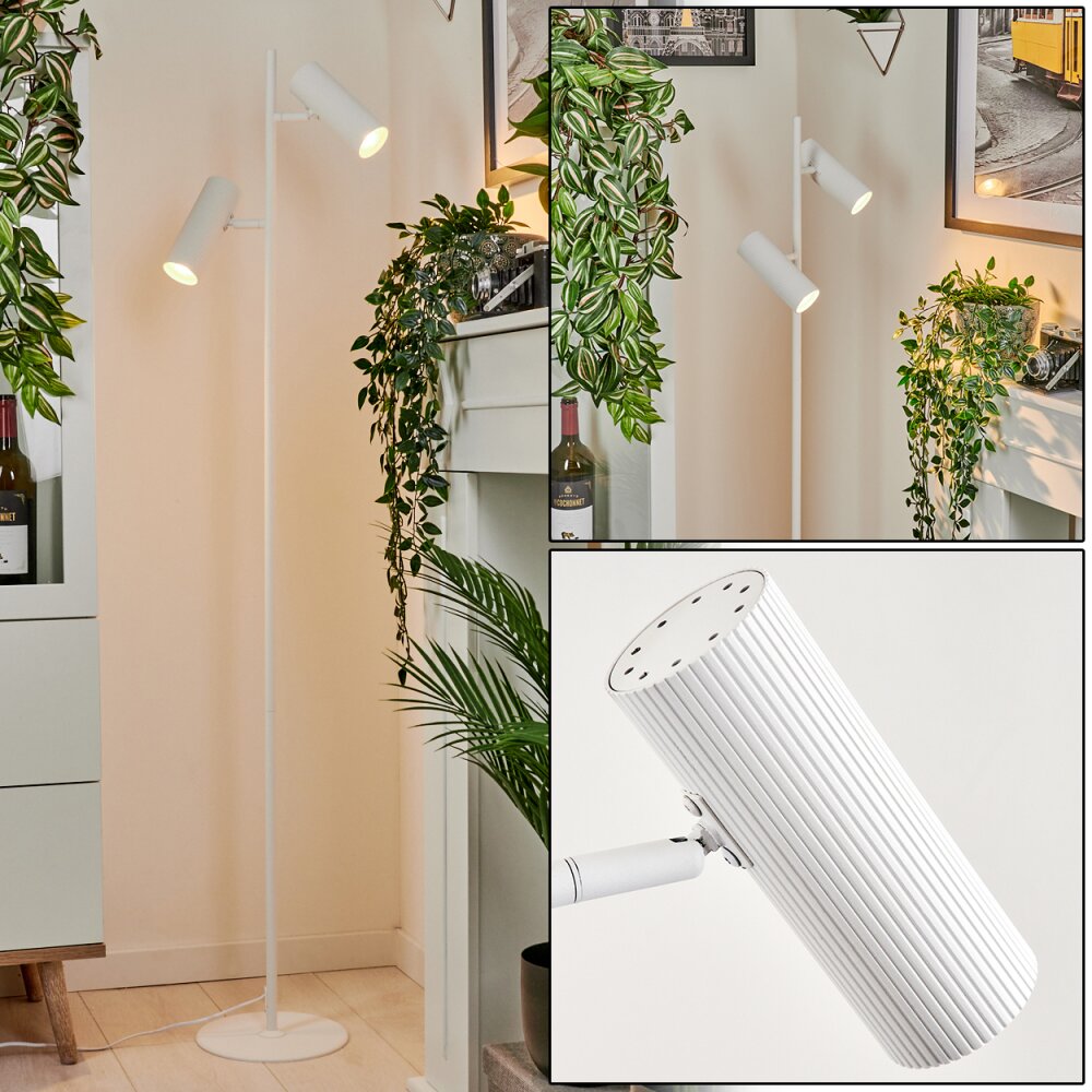 Trutielle Golvlampa, Läslampa Vit, 2-ljuskällor main product photo