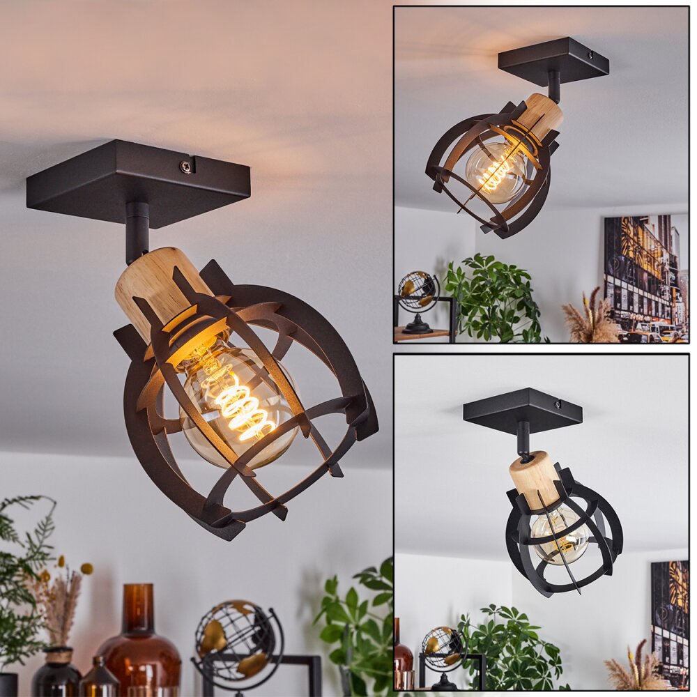 Dandin Taklampa, Takstrålkastare Svart, 1-ljuskällor main product photo