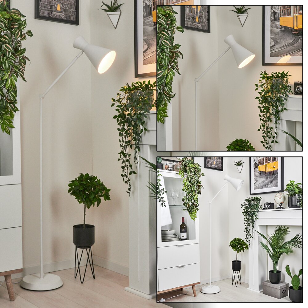 Vijes Golvlampa, Läslampa Vit, 1-ljuskällor main product photo