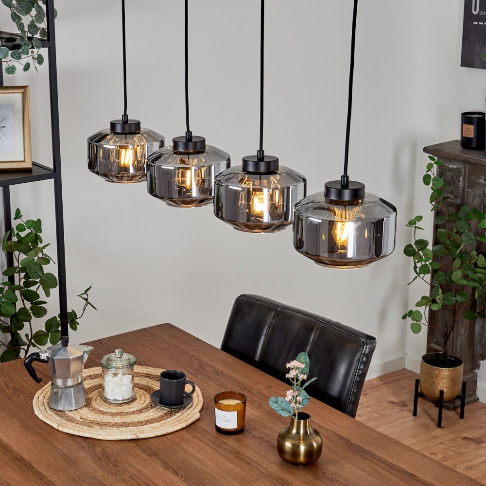 Gondim Pendellampa Svart, 4-ljuskällor main product photo