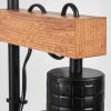 Chabian Bordslampa Brun, träoptik, Svart, 1-ljuskällor