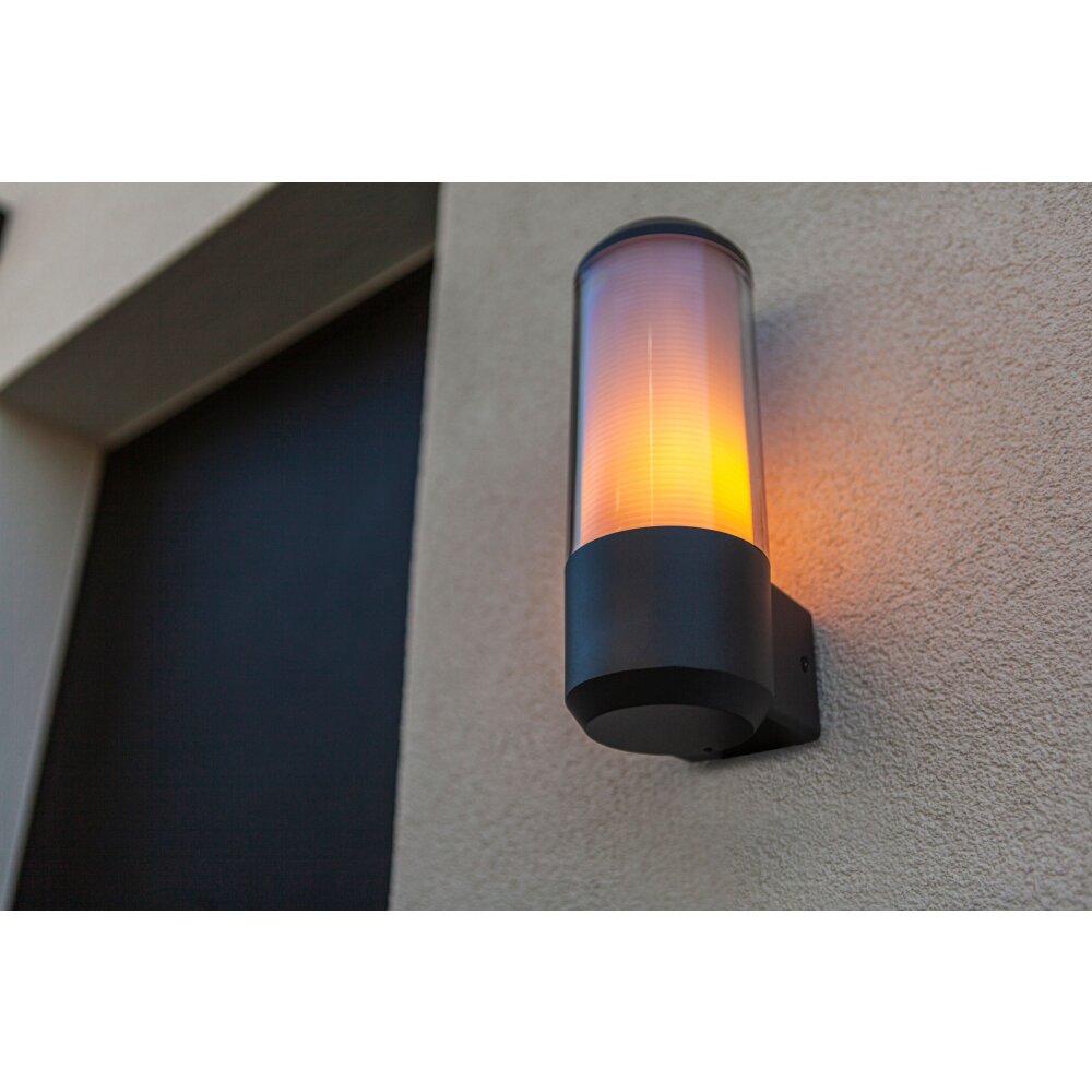 Lutec Lampor Heros vägglampa utomhus Antracit, 1-ljuskällor main product photo