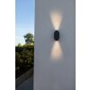 Lutec Lampor Cypres vägglampa utomhus Antracit, 2-ljuskällor
