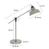 Steinhauer Nové Bordslampa Grön, 1-ljuskällor