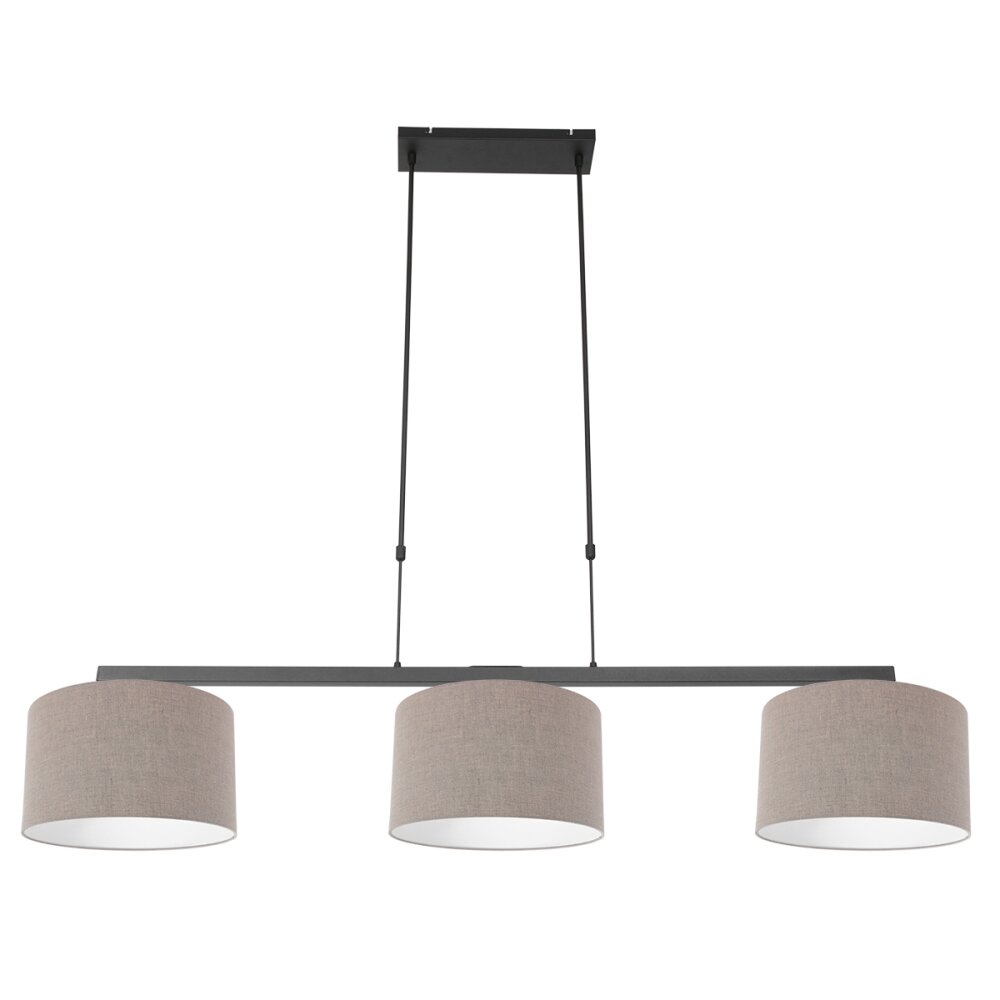 Steinhauer Stang Pendelbelysning Svart, 3-ljuskällor main product photo