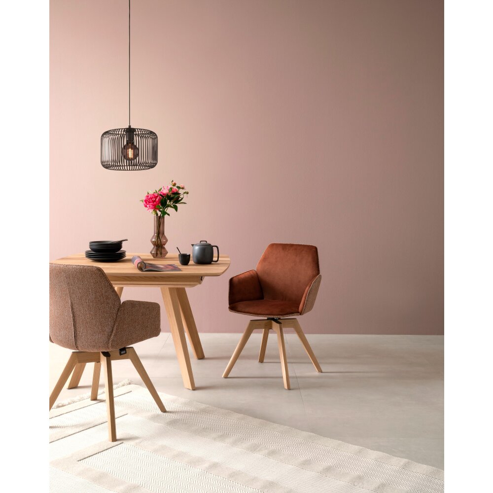 SCHÖNER WOHNEN kollektion Cage Pendelbelysning Svart, 1-ljuskällor main product photo