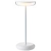 Brilliant Platon Bordslampa utomhus LED Vit, 1-ljuskällor