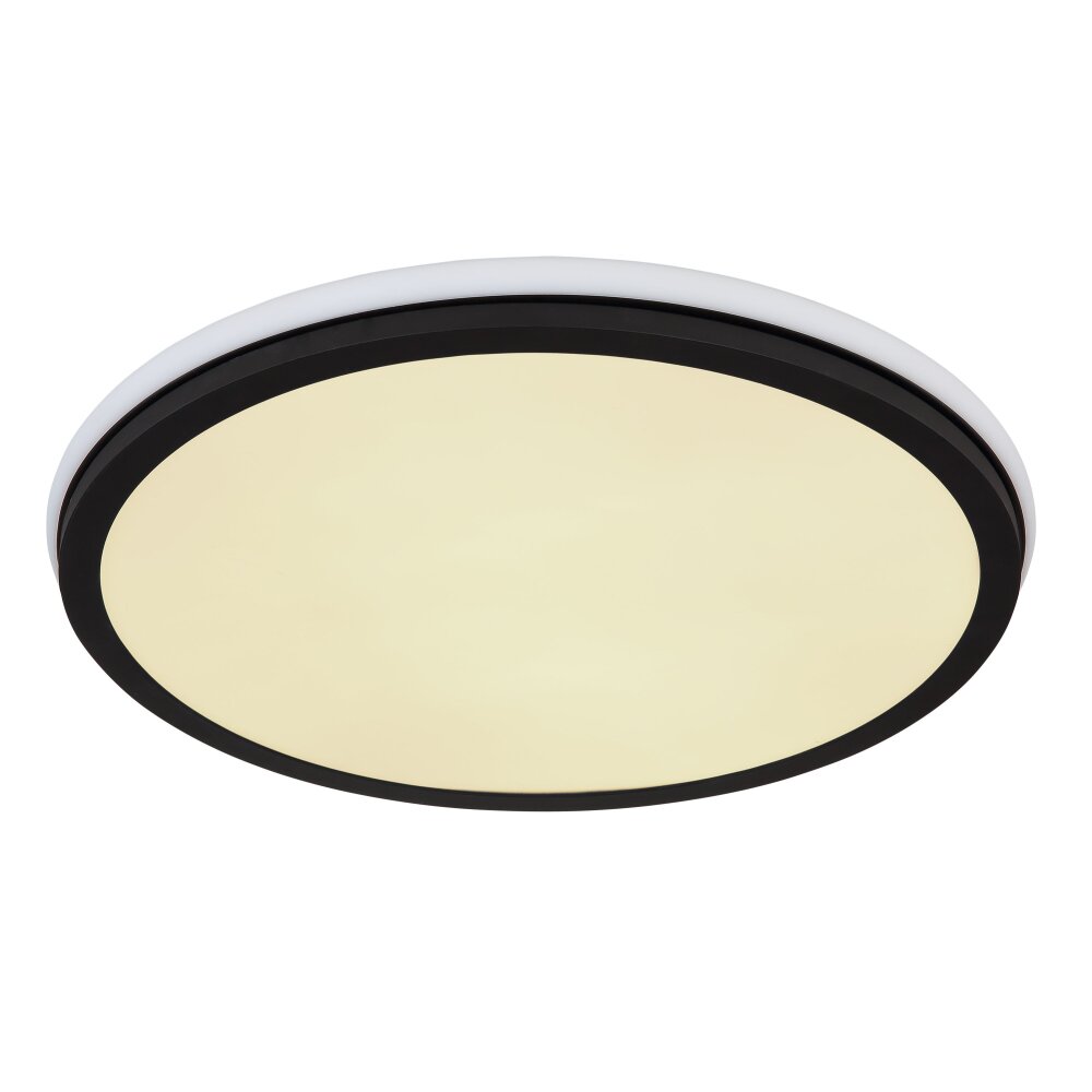 Globo JAXXI Taklampa LED Svart, 2-ljuskällor, Fjärrkontroll, Färgväxlare main product photo