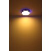Globo JAXXI Taklampa LED Svart, 2-ljuskällor, Fjärrkontroll, Färgväxlare