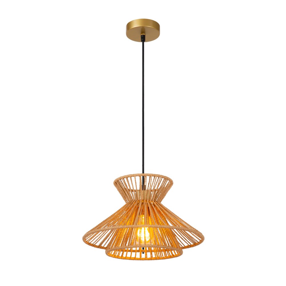 Lucide TASMAN Pendelbelysning Guld, Mässing, 1-ljuskällor main product photo