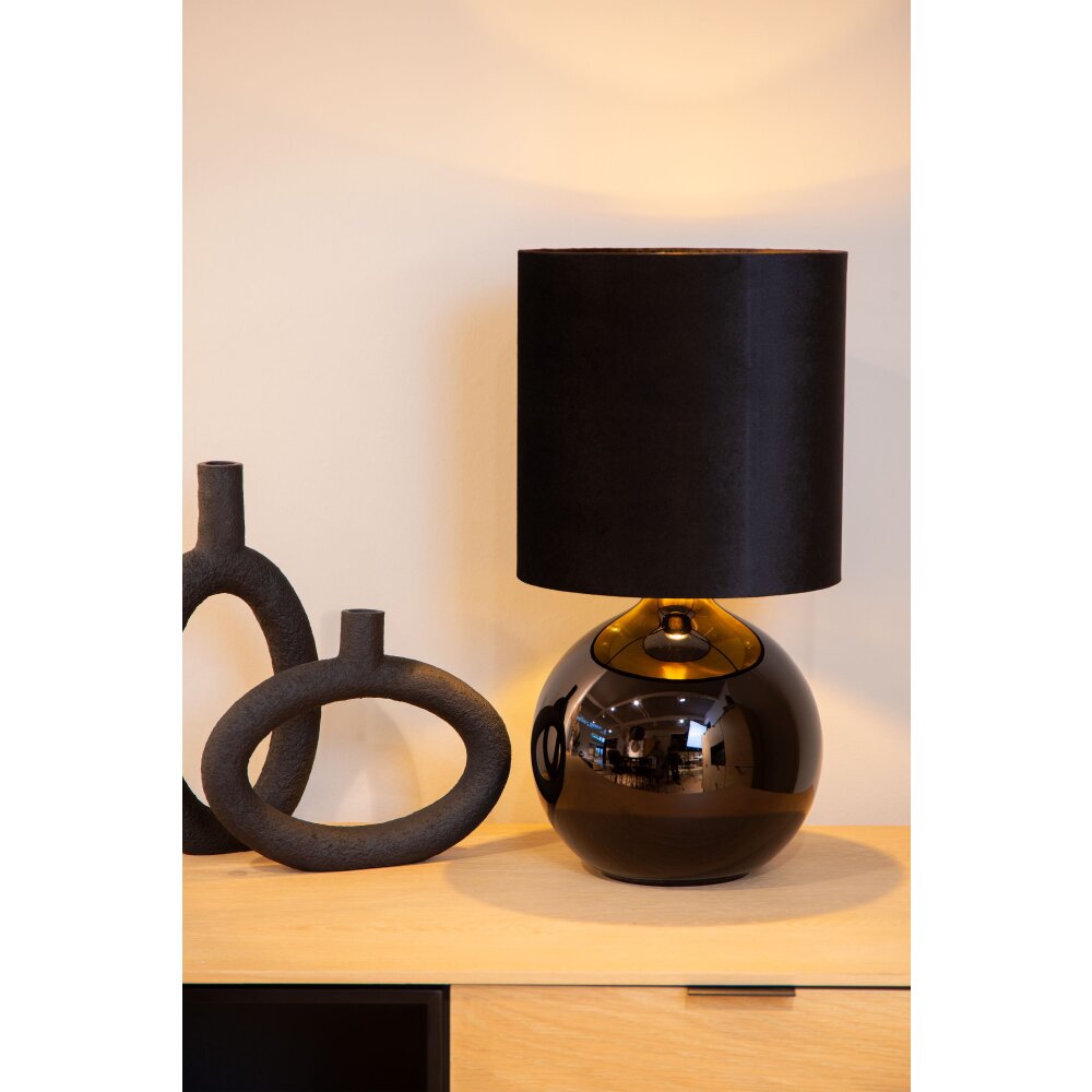 Lucide ESTERAD Bordslampa Svart, 1-ljuskällor main product photo