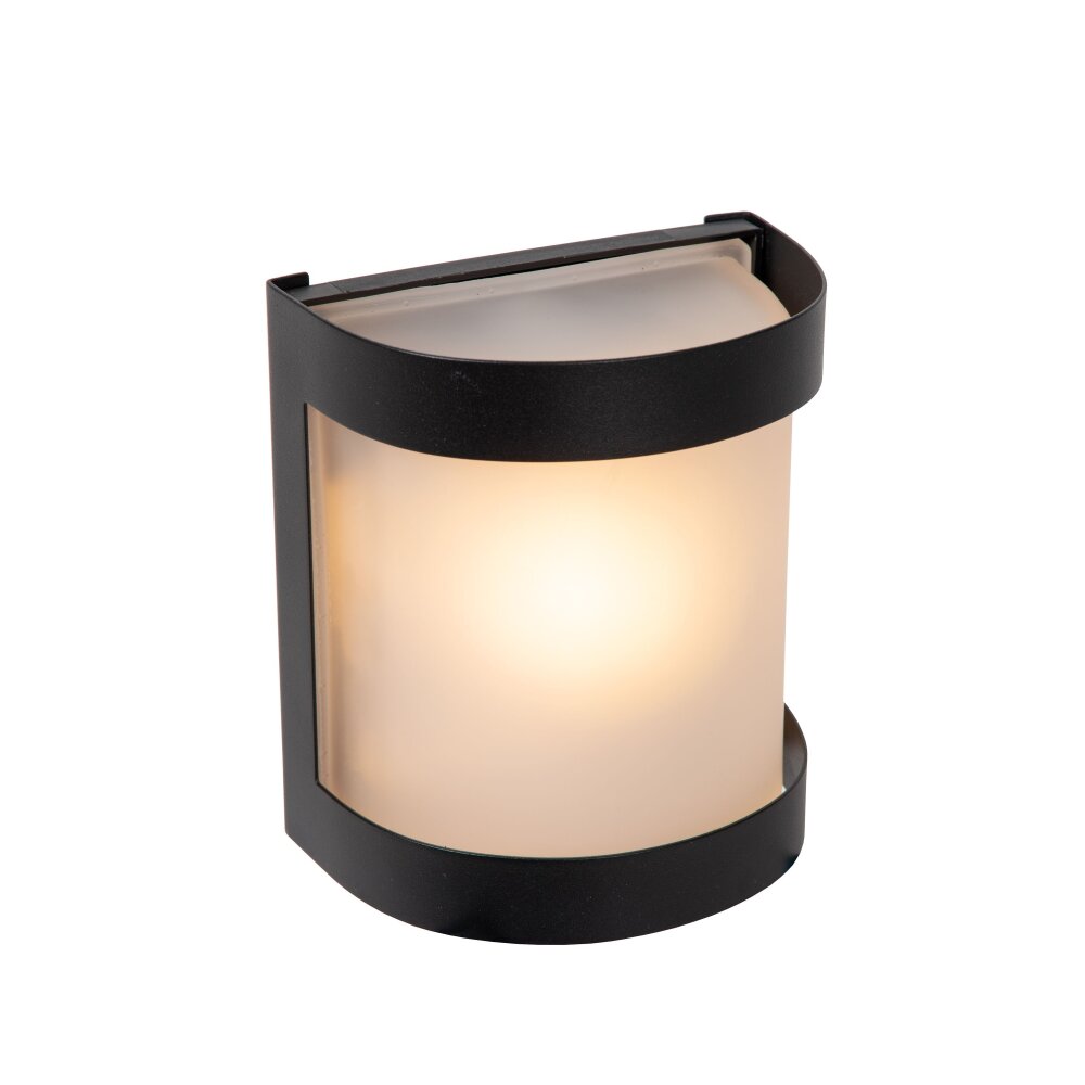 Lucide BOLO vägglampa utomhus Svart, 1-ljuskällor main product photo