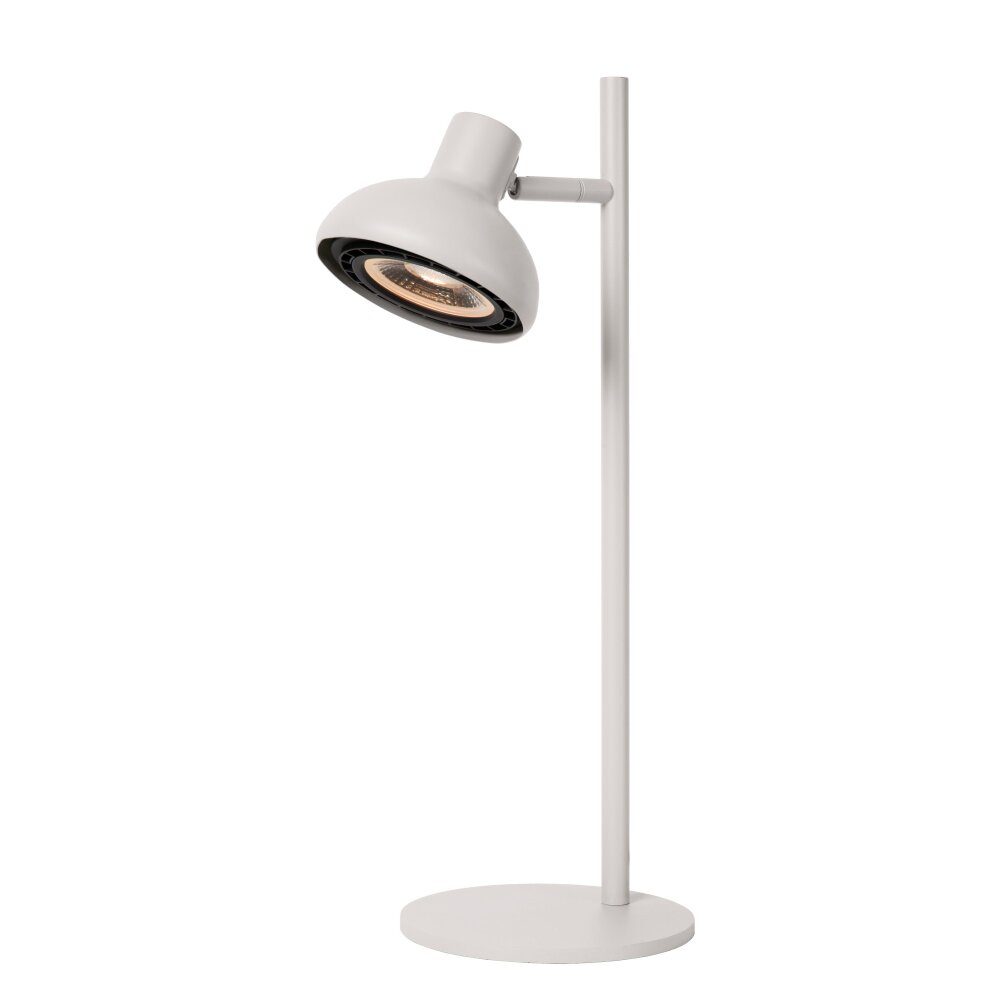 Lucide SENSAS Bordslampa, Läslampa Vit, 1-ljuskällor main product photo