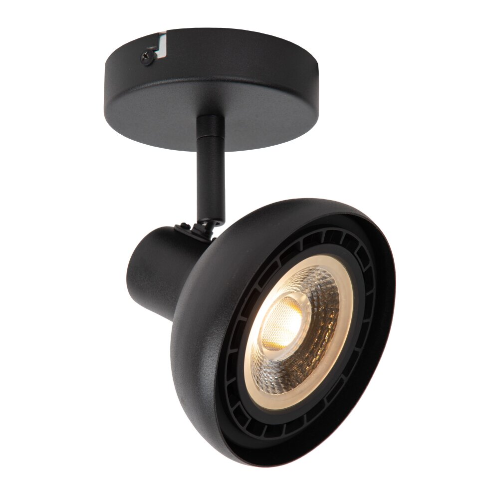 Lucide SENSAS Taklampa, Takstrålkastare Svart, 1-ljuskällor main product photo