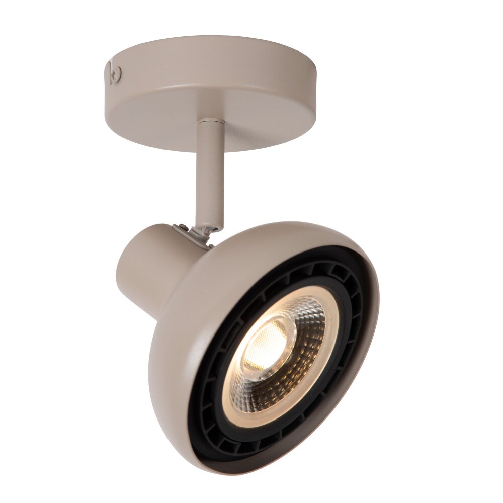 Lucide SENSAS Taklampa, Takstrålkastare Beige, 1-ljuskällor main product photo