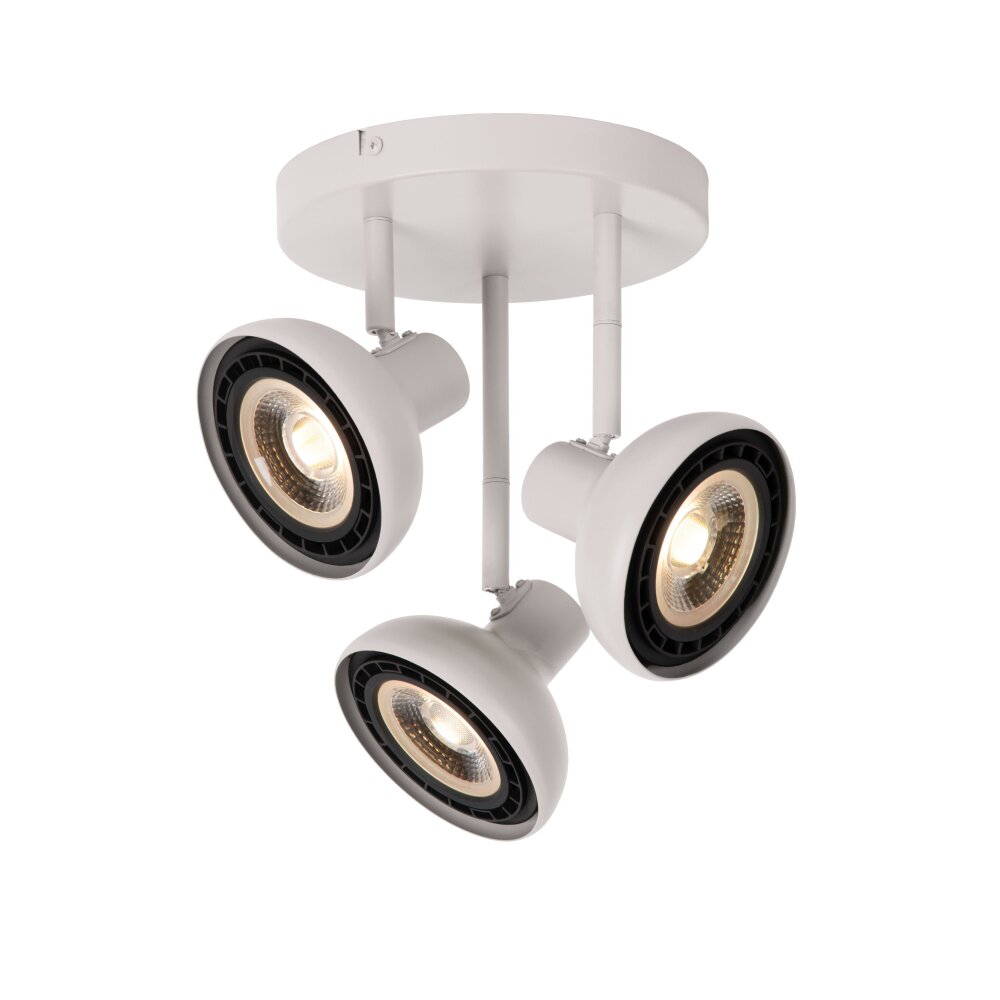 Lucide SENSAS Taklampa, Takstrålkastare Vit, 3-ljuskällor main product photo