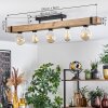 Montgomery Taklampa Naturfärger, Svart, 5-ljuskällor
