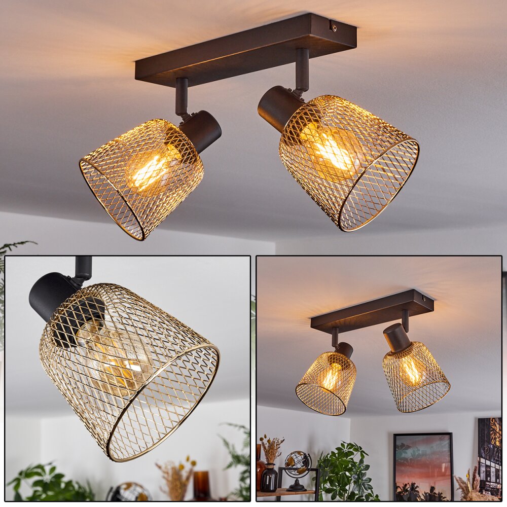Guitton Taklampa, Takstrålkastare Svart, 2-ljuskällor main product photo