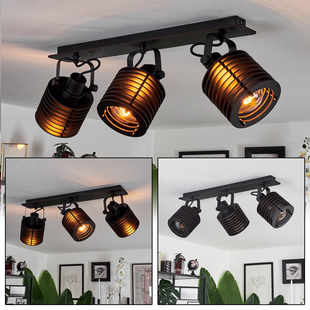 Boula Taklampa, Takstrålkastare Svart, 3-ljuskällor main product photo