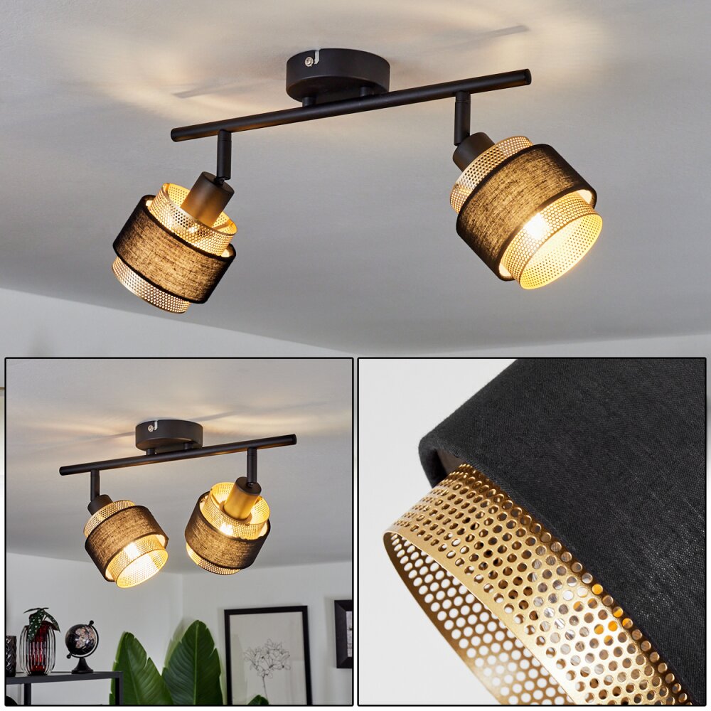 Cottard Taklampa, Takstrålkastare Svart, 2-ljuskällor main product photo