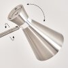 Vijes Golvlampa, Läslampa Nickel matt, 1-ljuskällor