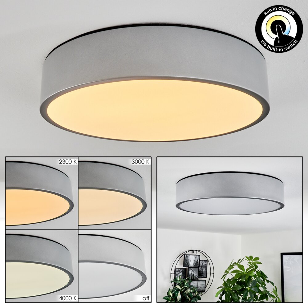 Maho Taklampa LED Aluminium, 1-ljuskällor main product photo