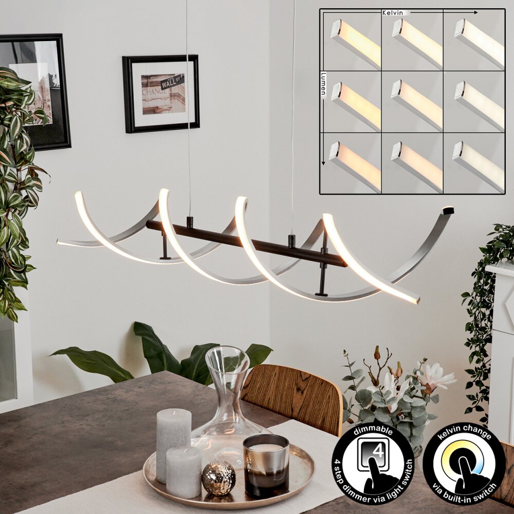 Khovet Pendelbelysning LED Svart, 1-ljuskällor main product photo