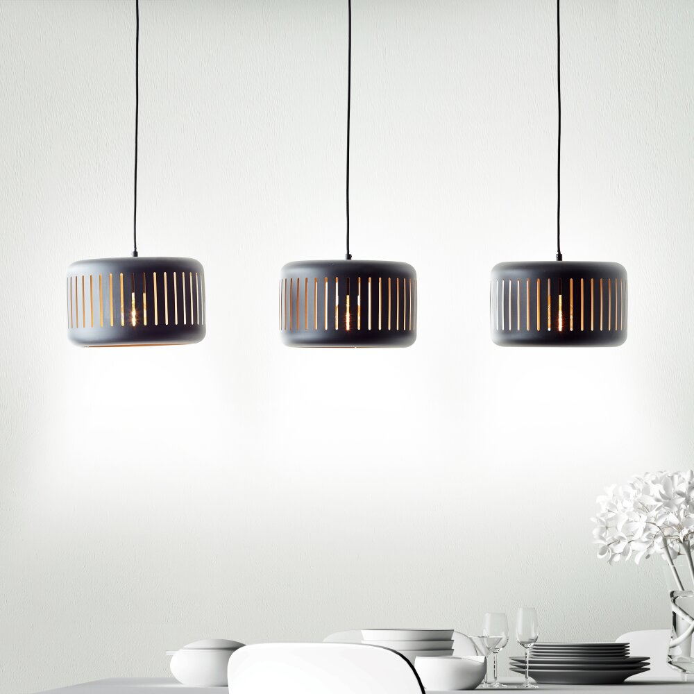 Brilliant Lampor Tyas Pendelbelysning Svart, 3-ljuskällor main product photo