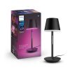 Philips Lampor Go Bordslampa utomhus, Bordslampa LED Grått, Svart, 1-ljuskällor, Färgväxlare