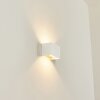 Badajoz Up & Down Lampa, Vägglampa Vit, 1-ljuskällor